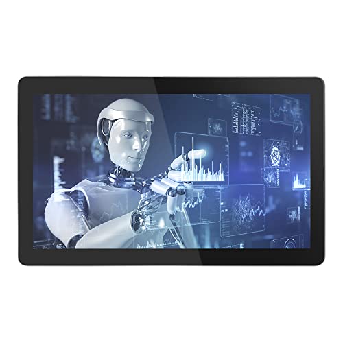 SunKol 27" Embedded Industrie Touch Panel PC,16:9 Kapazitiver Touchscreen All-in-One, 2xUSB3.0, HDMI, VGA, 2xRS232, 2xLAN (i5-3210M, 4G-DDR3 RAM 64G SSD) von SunKol