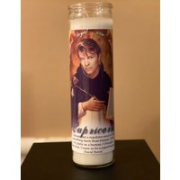 steinbock David Bowie Schutzengel Gebetskerze steinbock David Bowie Schutzengel Gebetskerze von SunOfAWitch