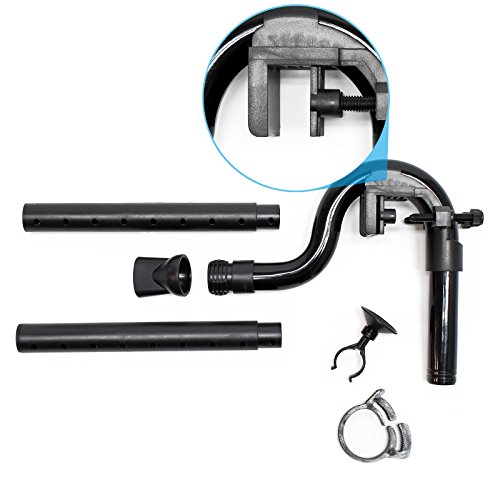 SunSun Auslass Set Ersatzteil Set für HW-304 Aquarium Außenfilter – mit Auslassbogenrohr 180° Winkel, Fixierungsklemme, Düsenrohr, Düse, Saughalter, Schlauchschelle für Aquaristik SunSun Auslass Set Ersatzteil Set für HW-304 Aquarium Außenfilter – mit Auslassbogenrohr 180° Winkel, Fixierungsklemme, Düsenrohr, Düse, Saughalter, Schlauchschelle für Aquaristik von SunSun