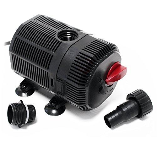 SunSun CQB-2500 SuperECO Teichpumpe 2700 l/h / 45 W, Filterpumpe mit Keramikachse, Bachlaufpumpe für Koiteiche, Umwälzpumpe, Gartenteichpumpe von SunSun