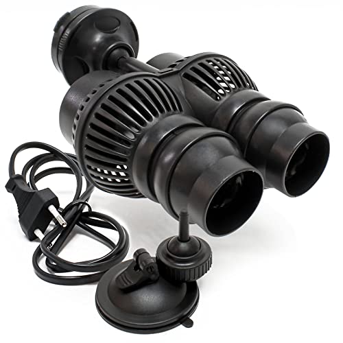 SunSun JVP-202AB Strömungspumpe 12000 l/h 24 W Aquarium Pumpe mit 2 schwenkbaren Düsen, Saugnapf und Magnethalter zur einfachen Befestigung SunSun JVP-202AB Strömungspumpe 12000 l/h 24 W Aquarium Pumpe mit 2 schwenkbaren Düsen, Saugnapf und Magnethalter zur einfachen Befestigung von SunSun