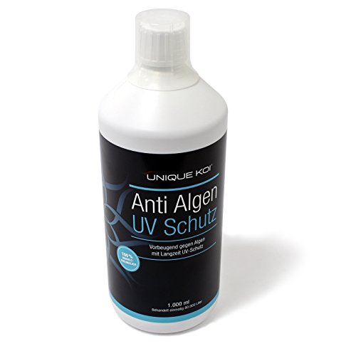 Unique Koi Anti Algen UV Schutz 1000 ml für 80000 L Teichwasser von SunSun