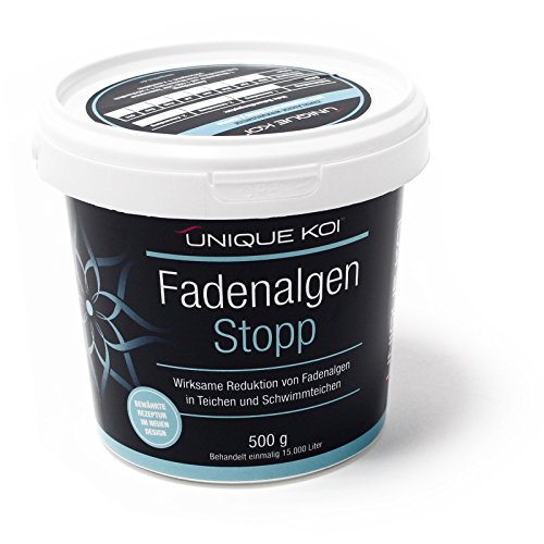 SunSun Unique Koi Fadenalgen Stopp 500 g für 15000 L Teichwasser Algenentfernung von SunSun