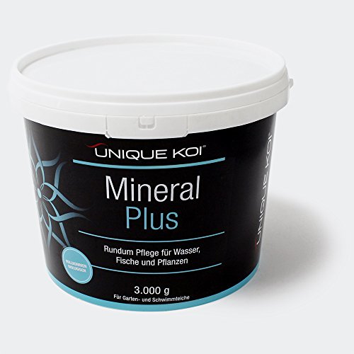 Unique Koi Mineral Plus 3000 g für Gute und stabile Wasserwerte von SunSun