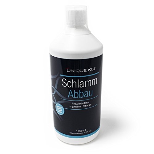 Unique Koi Schlammabbau 1000 ml Biostarter für 40000 L Teichwasser von Wiltec