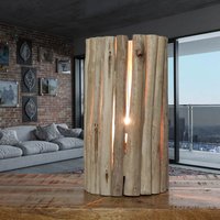 Design Tischlampe Treibholz Unikat Handarbeit E27 von Suna Living