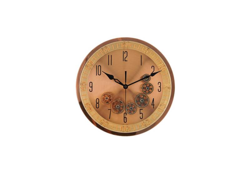 Sunay Wanduhr ø35x6 cm mit Zahnrädern - Industrial-Optik (analog, ø35 cm) von Sunay