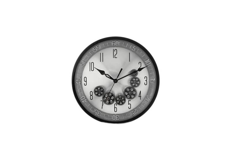 Sunay Wanduhr ø35x6 cm mit Zahnrädern - Industrial-Optik (analog, ø35 cm) von Sunay