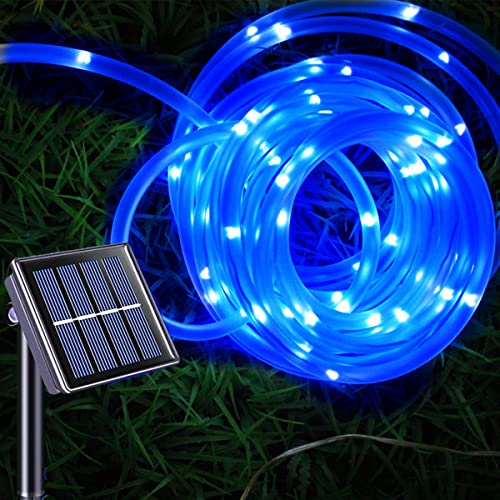 Solar Lichterkette Aussen,Sunboia Lichtschlauch Solar,5M 50 LED Lichterkette Außen Solar,Gartenleuchten Solar für Bäume Terrasse Hof Hochzeit Partys weihnachts Deko von Sunboia