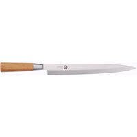 Suncraft MU Sashimimesser 27 cm einseitig geschliffen - Japan-Stahl - Griff Pakkaholz von Suncraft