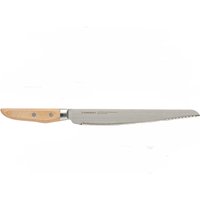 Suncraft Seseragi Brotmesser 22,3 cm - Japan-Stahl - Griff Pakkaholz von Suncraft