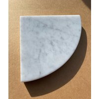 3 cm Weiße Carrara Marmor Dusche Eckablage von SundanceTileandStone