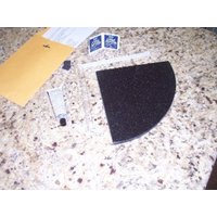 Quick Corner Caddy System 21 cm Schwarzer Granit von SundanceTileandStone