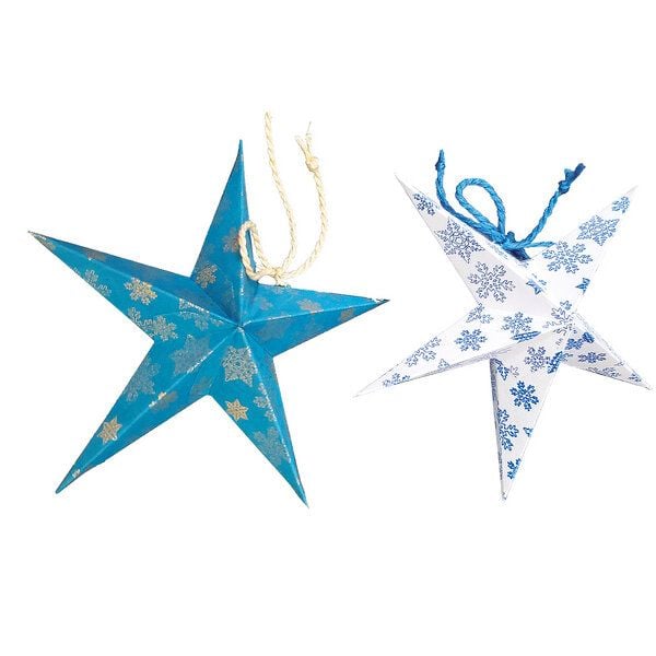 Sundara 2er-Set Mini-Faltsterne – fair trade von Sundara