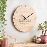 Personalisierte Paare Uhr von SundaysDaughterUK