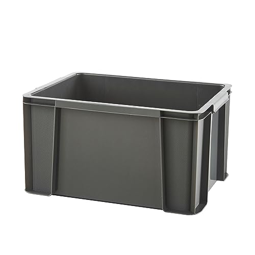 Sundis MASTER BOX, 17L - Modular und stapelbar - Anthrazitgrau, Grau von Sundis