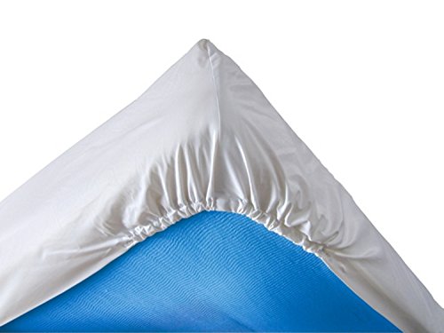 Die Pflegeexperten Matratzenschoner wasserdicht PVC Spannbettlaken wasserundurchlässig 100x200 von Sundo Homecare GmbH