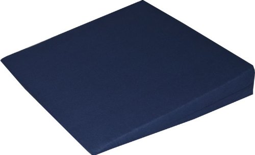 Keilkissen Kissen Sitzkissen Sitzkeilkissen Sitzkissen Sitzkeil mit 100% Baumwollbezug! (dunkelblau) von Sundo Homecare GmbH