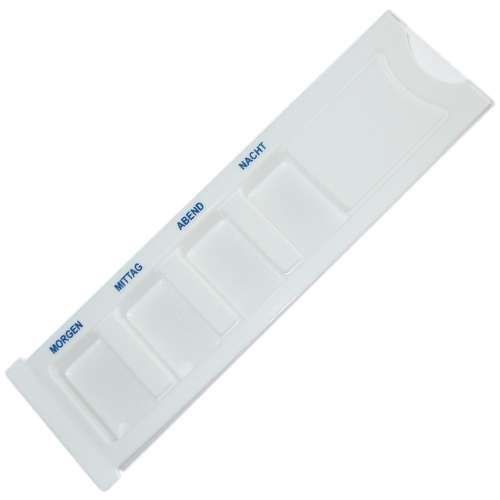 Sundo Homecare GmbH Tablettendose Tablettenbox Medikamentendispenser Medizin Pillenbox - für 1 Tag - 4 Fächer Sundo Homecare GmbH Tablettendose Tablettenbox Medikamentendispenser Medizin Pillenbox - für 1 Tag - 4 Fächer von Sundo Homecare GmbH