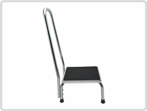 Trittstufe aus Metall mit gebogener Haltegriff - Tritthocker Trittstufe Tritthocker Trittstufe aus Metall mit gebogener Haltegriff - Tritthocker Trittstufe Tritthocker von Sundo Homecare GmbH