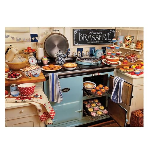 Diamond Painting Set,Küche Küchenutensilien Brot Diamond Painting,Vollbohrer 5D DIY Strass Stickerei Kreuzstich Diamant Art Malerei Nach Zahlen Kits für Erwachsene Kinder Wohn Wand Dekor,60x80cm Diamond Painting Set,Küche Küchenutensilien Brot Diamond Painting,Vollbohrer 5D DIY Strass Stickerei Kreuzstich Diamant Art Malerei Nach Zahlen Kits für Erwachsene Kinder Wohn Wand Dekor,60x80cm von Suneve