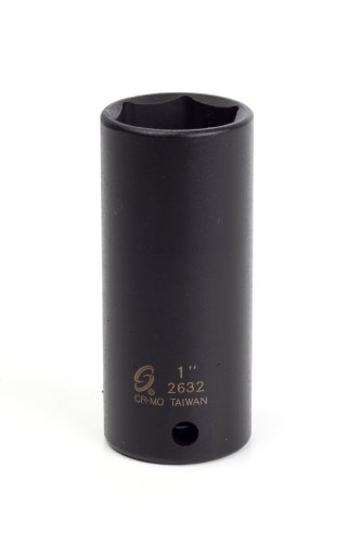 Sunex 2632 1/2 Drive 1 Extra Thin Wand Deep Impact Sockel von Sunex