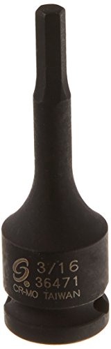 Sunex 36471 3/8 Antrieb 3/16 Hex Schlag Stecknuss Sunex 36471 3/8 Antrieb 3/16 Hex Schlag Stecknuss von Sunex