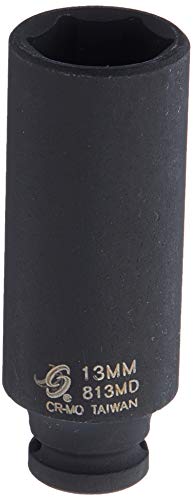 Sunex 813 MD 1/4-Zoll Antrieb Aufsatz Deep Impact Sockel 13 mm von Sunex