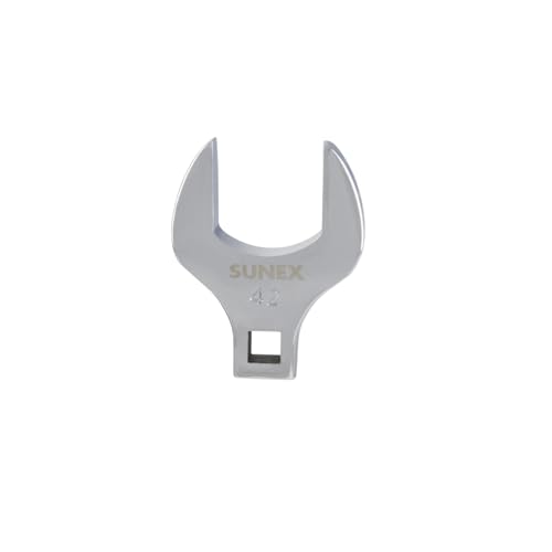 Sunex 97442A Hahenfußschlüssel, 1,27 cm (1/2 Zoll) Antrieb, 42 mm, vollständig poliert von Sunex