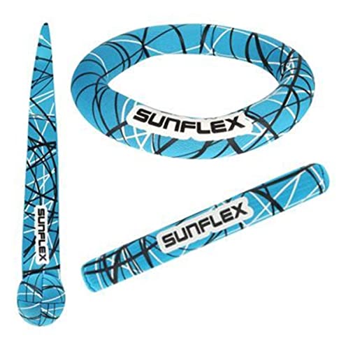 Sunflex Diving Set Neoremix Circle | stehen gut sichtbar und senkrecht im Wasser | sehr weich und lässt sich ohne Verletzungsgefahr greifen | extrem robust und für jede Altersgruppe von Sunflex