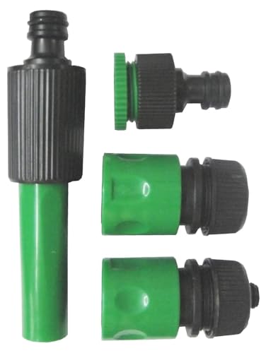 Sunflower B45655 Bewässerungs-Set für den Garten, Grün/Schwarz, 4 Stück, Einheitsgröße, 4 Stück von Sunflower