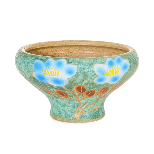 Sungmor Set von 4 - Schöne Kunsthandwerk Blumenstil Keramik Pflanzgefäß - 10,8 cm Sukkulenten Kaktus Blumentopf - Hübsche Desktop Fensterbank Landschaft Blumentopf - Home & Office Decor Töpfe Sungmor Set von 4 - Schöne Kunsthandwerk Blumenstil Keramik Pflanzgefäß - 10,8 cm Sukkulenten Kaktus Blumentopf - Hübsche Desktop Fensterbank Landschaft Blumentopf - Home & Office Decor Töpfe von Sungmor