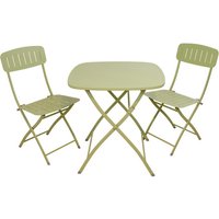 SUNGÖRL Balkonset »Bora Bora«, Tisch: 70 x 70 cm, 2x Stuhl, grün - gruen SUNGÖRL Balkonset »Bora Bora«, Tisch: 70 x 70 cm, 2x Stuhl, grün - gruen von Sungörl