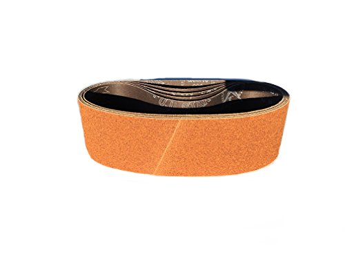 Sungold Abrasives 49329 Kork tragbar Schleifbänder für Glas Polieren (5 Pack), 10,2 x 61 cm von Sungold Abrasives