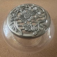 Glasdose Potpourri Vintage Hüttenzeichen Anker von SunibaVintageShop
