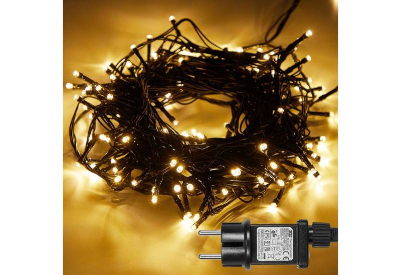 Sunicol LED-Lichterkette 5-100M lichterkette innen, USB/mit Stecker, Warmweiß, 200-flammig, Dimmbar, 8 Modi, Timer, für Weihnachten Garten Party Sunicol LED-Lichterkette 5-100M lichterkette innen, USB/mit Stecker, Warmweiß, 200-flammig, Dimmbar, 8 Modi, Timer, für Weihnachten Garten Party von Sunicol