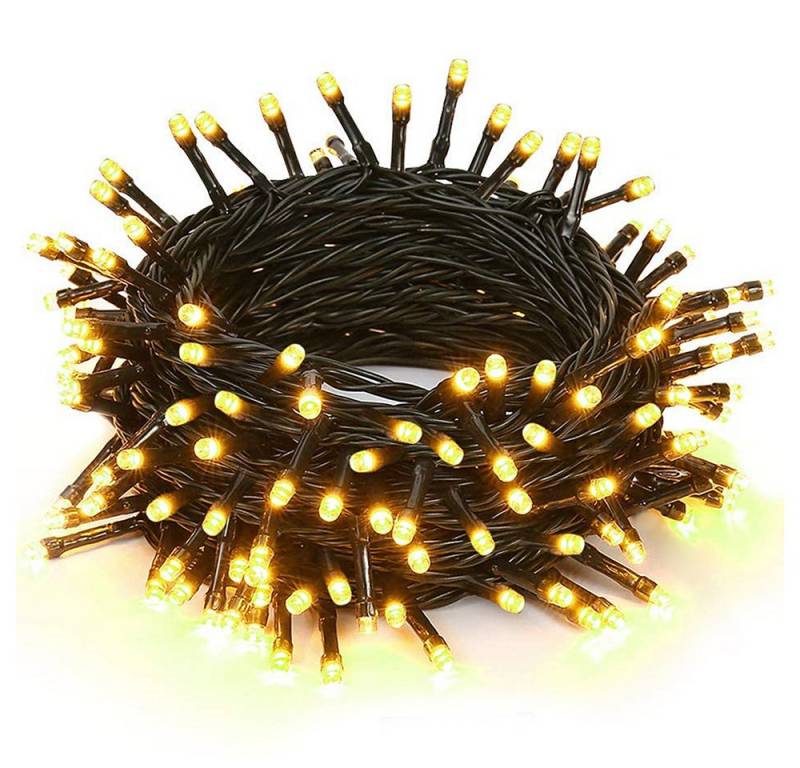 Sunicol LED-Lichterkette 5-100M lichterkette innen, USB/mit Stecker, Warmweiß, 50-flammig, Dimmbar, 8 Modi, Timer, für Weihnachten Garten Party Sunicol LED-Lichterkette 5-100M lichterkette innen, USB/mit Stecker, Warmweiß, 50-flammig, Dimmbar, 8 Modi, Timer, für Weihnachten Garten Party von Sunicol
