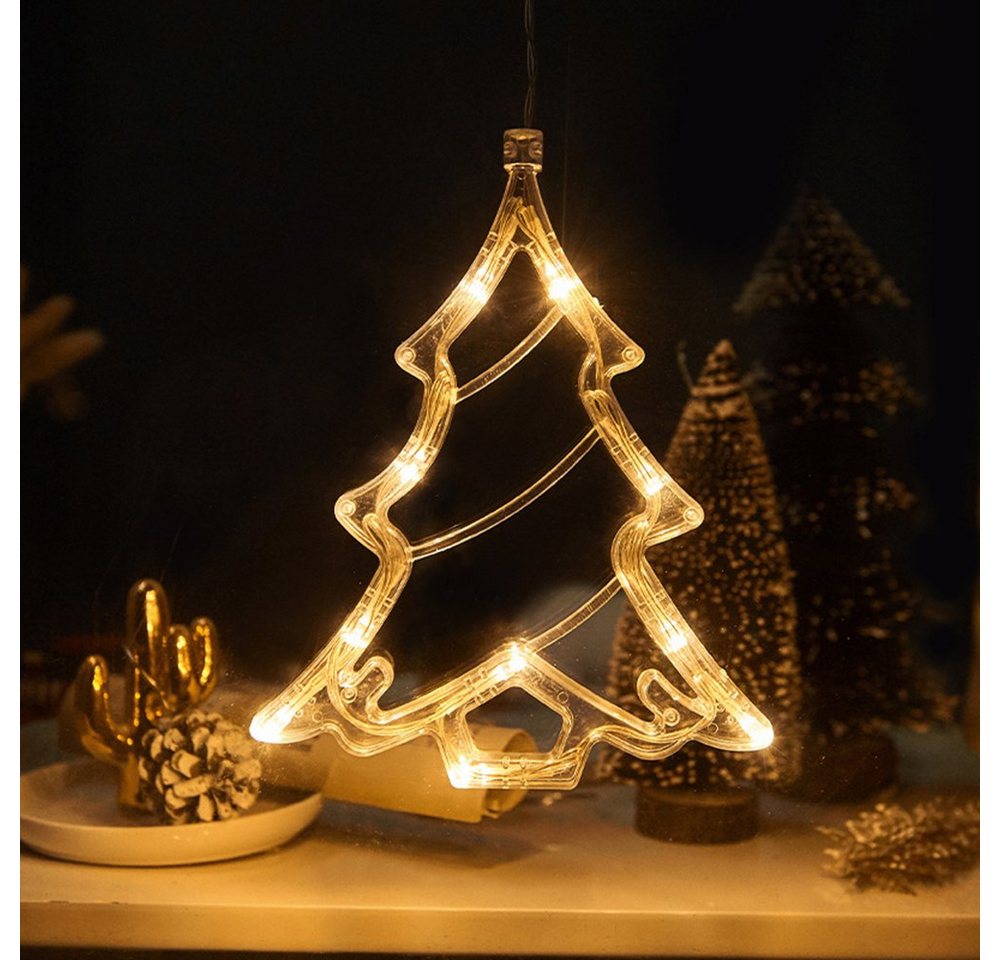 Sunicol LED-Lichterkette LED Lichtervorhang mit Saugnapf, Weihnachten Fensterdeko, Party Decor, Hängendes Lichter, Warmweiß,Batteriebetriebene, für Balkon, Hochzeit Sunicol LED-Lichterkette LED Lichtervorhang mit Saugnapf, Weihnachten Fensterdeko, Party Decor, Hängendes Lichter, Warmweiß,Batteriebetriebene, für Balkon, Hochzeit von Sunicol