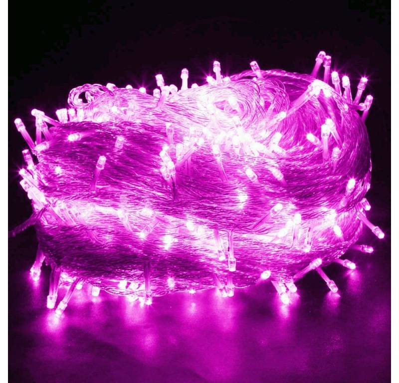 Sunicol Lichterkette 10-100M 8 Modi Lichterkette mit Stecker, für DIY Schlafzimmer Party Garten Hochzeit Deko von Sunicol