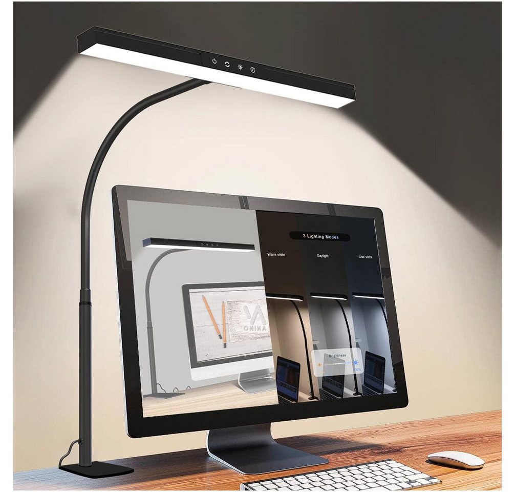 Sunicol LED Schreibtischlampe LED Computer Monitor Lichtleiste,Klemmleuchte Schreibtischlampe, USB, 360 Grad Einstellung,Klemmbar Sunicol LED Schreibtischlampe LED Computer Monitor Lichtleiste,Klemmleuchte Schreibtischlampe, USB, 360 Grad Einstellung,Klemmbar von Sunicol
