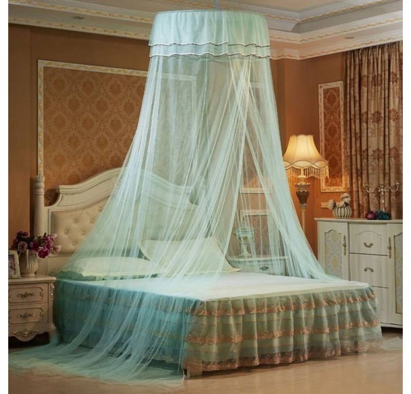 Sunicol Moskitonetz Deckenmontiertes Moskitonetz, Foldable Bed Canopy with Hook, Reise Betthimmel Mückennetz Feinmaschiges als Moskitoschutz Sunicol Moskitonetz Deckenmontiertes Moskitonetz, Foldable Bed Canopy with Hook, Reise Betthimmel Mückennetz Feinmaschiges als Moskitoschutz von Sunicol