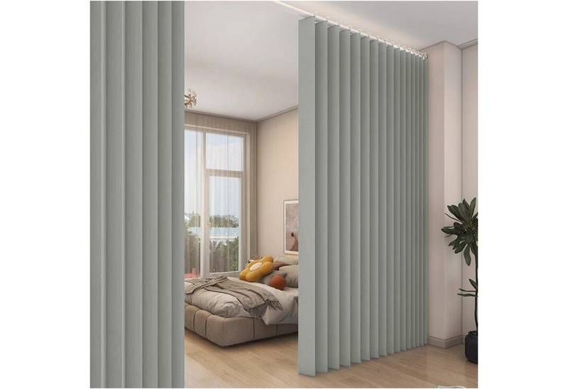 Sunicol Vorhang Wasserdicht Raumteiler Vorhang, Sichtschutzvorhang für Schlafzimmer, Extra breite Wärmeisolierend Trennwand Sichtschutz Fenstervorhänge von Sunicol