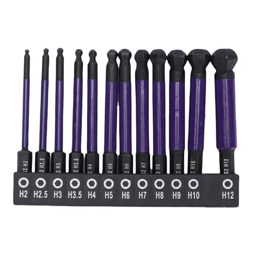 12pcs Ball Head Hexagonal Bohrer, Legierungsstahl Der Sechseck -Bohrer -Bit -Kit geeignet für die Wartung der Automobilindustrie geeignet 12pcs Ball Head Hexagonal Bohrer, Legierungsstahl Der Sechseck -Bohrer -Bit -Kit geeignet für die Wartung der Automobilindustrie geeignet von Sunicon