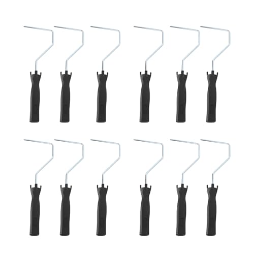 12x Farb Roller Halter Lack Halter, Rollen Halter, Farb Roller Kleiderbügel, Rollen Haken, Rollen Griff 4 Zoll 12x Farb Roller Halter Lack Halter, Rollen Halter, Farb Roller Kleiderbügel, Rollen Haken, Rollen Griff 4 Zoll von Sunicon