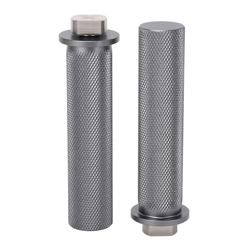 2pcs Bank Hundeklemme Tenon Holzbearbeitung, 19mm 3/4 Aluminiumlegierung für Tischloch -Werkzeuge lebige robuste zuverlässige Klemmlösung für Holzarbeiter Tischler DIY von Sunicon