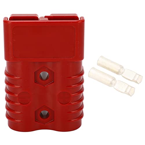 Batterieanschluss Stecker, SB175A hochwertiger stabiler Stromverbinder für Gabelstapler und Boote mit Kontaktklemmen 600V 175A (Rot) von Sunicon