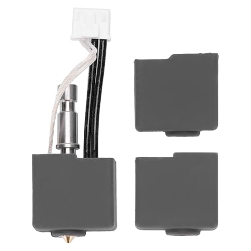 Hotend Kit, Brass Nozzle All Metal Throat Silicone Insulation Sleeve 3D Printer Extruder Print Head Compatible with Kobra S1 and Kobra S1 Combo 3D Printers Includes (0.4mm Nozzle) von Sunicon