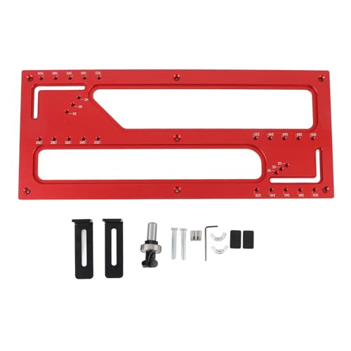 Schranktür eingebetteter Griff, Schnittvorlage Aluminiumlegierung Nicht -Griff -Schrank -Türschlitzführer Set mit halbkreisförmigem Router Bit für Küchenschränke Möbelherstellung Schranktür eingebetteter Griff, Schnittvorlage Aluminiumlegierung Nicht -Griff -Schrank -Türschlitzführer Set mit halbkreisförmigem Router Bit für Küchenschränke Möbelherstellung von Sunicon