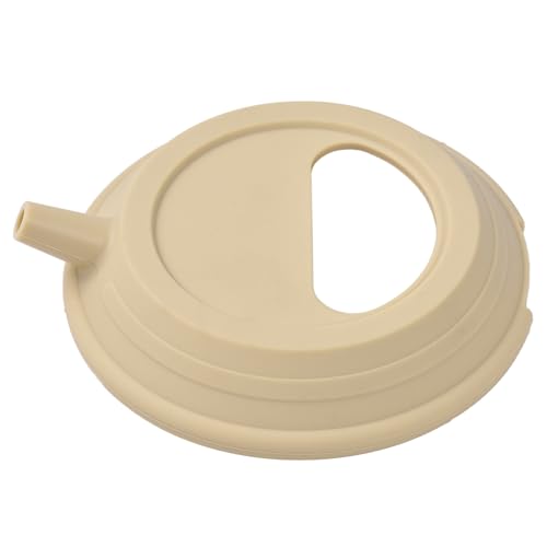 Silikon -Wasserkesseldeckel, Outdoor tragbarer Handbrauen -Topf -Abdeckung Hochtemperatur Camping Tee -Topfabdeckung für Camping und Handbrauertöpfe Lebensmittelqualität Silikon (Khaki) von Sunicon
