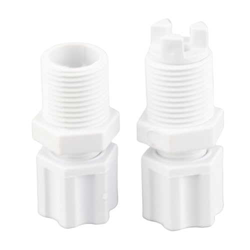 Sunicon 2Set Check Ventil Einlassanpassungsadapterbaugruppe, Swimmingpool -Reinigungszubehör für CL200 CL220 von Sunicon